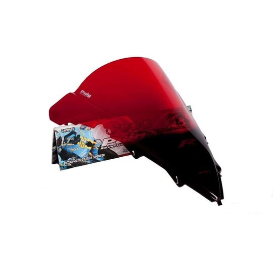 Plexi štít PUIG RACING 4935R červené