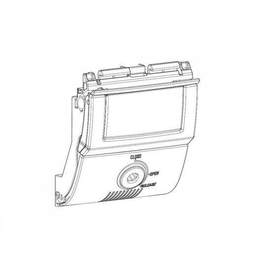 Uzamykací mechanizmus SHAD D1B59MAR pre SH58X/SH59X