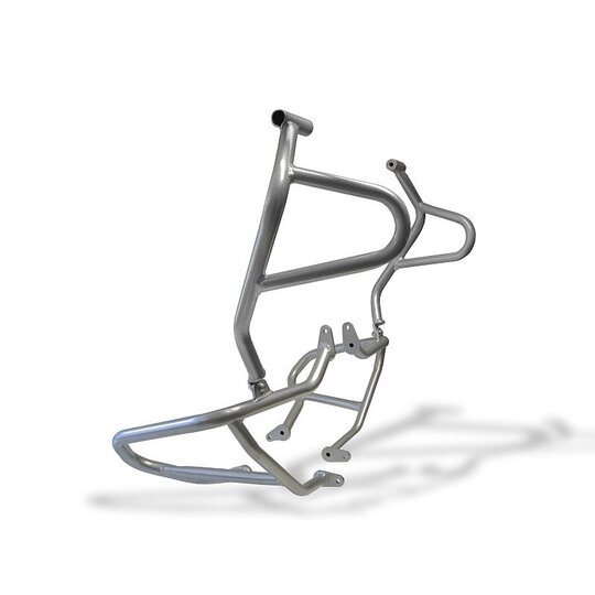 ochrana  motoru RDMOTO CF46S strieborná horný + spodný