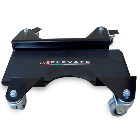 Pojazdová podložka pod zadné koleso LV8 GARAGE & TRACK E300SC s  protišmykovou podložkou -pre skútre