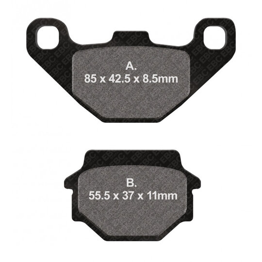 Brzdové obloženie EBC FA372R