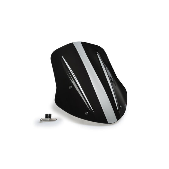 Plexi na motorku PUIG NEW. GEN TOURING 3775N čierna Nastaviteľné