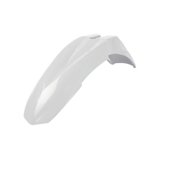 Predný blatník POLISPORT SUPERMOTO biela