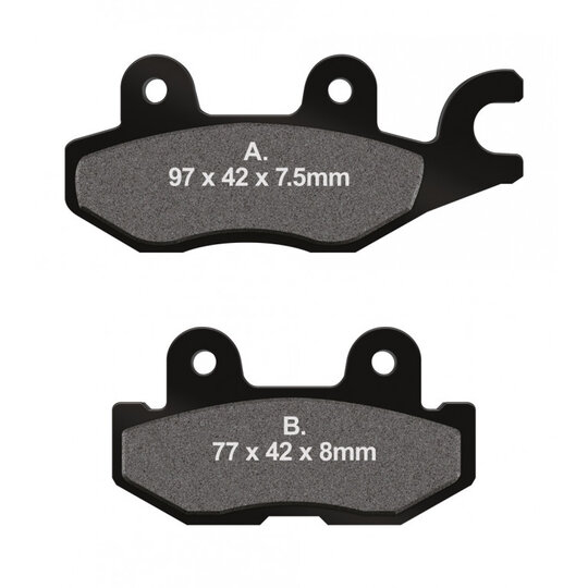 Brzdové obloženie EBC FA674TT