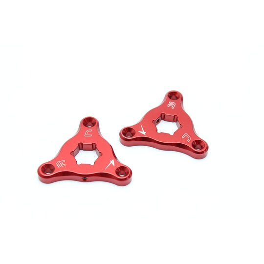 Ovládanie predpätia pružín vidlice 4RACING GF14 červená