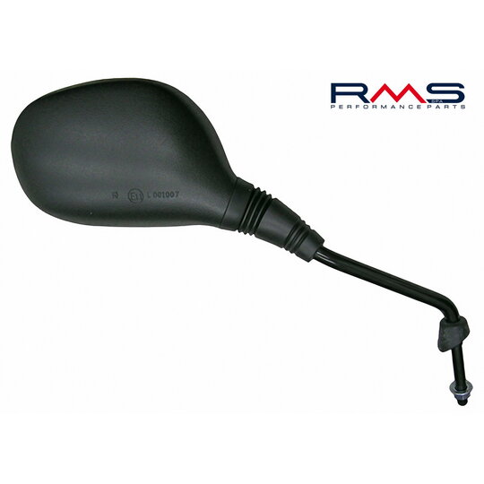 Zpätné zrkadlo RMS 122770430 pravý čierna