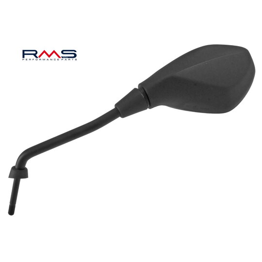 Zpätné zrkadlo RMS 122760970 ľavý čierna