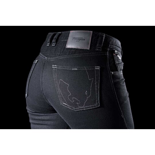 Furygan nohavice jean purdey evo slim blk - purdey evo 6