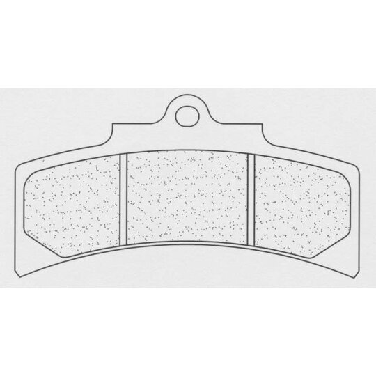 Brzdové obloženie CL BRAKES 2584 C60 (C59)