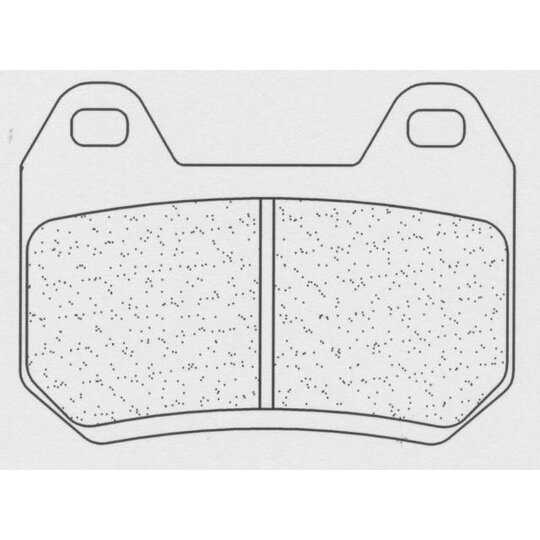 Brzdové obloženie CL BRAKES 2987 RX3