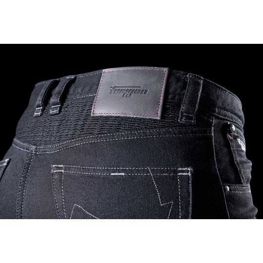 Furygan nohavice jean purdey evo slim blk - purdey evo 7