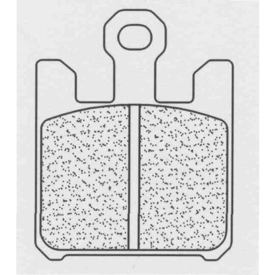 Brzdové obloženie CL BRAKES 1110 C60 (C59) (4 ks v sade