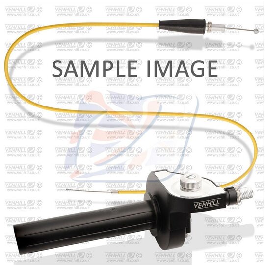 Twistgrip conversion 600A Venhill K02-4-042/9-YE s nízkym trením žltá