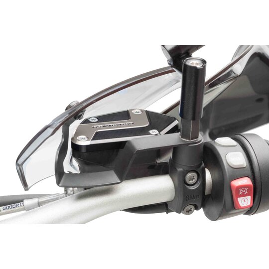 Kryt nádrže spojky PUIG 9282P strieborná