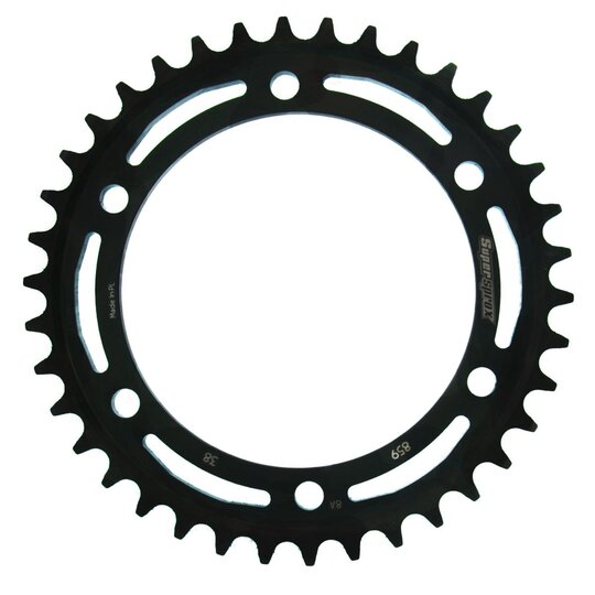 Reťazová rozeta SUPERSPROX RFE-859:38-BLK čierna 38T, 530