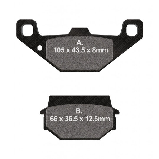 Brzdové obloženie EBC FA297