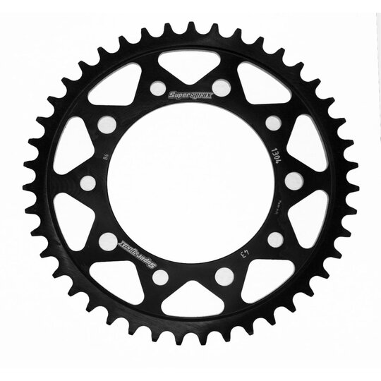 Reťazová rozeta SUPERSPROX RFE-1304:43-BLK čierna 43T, 525