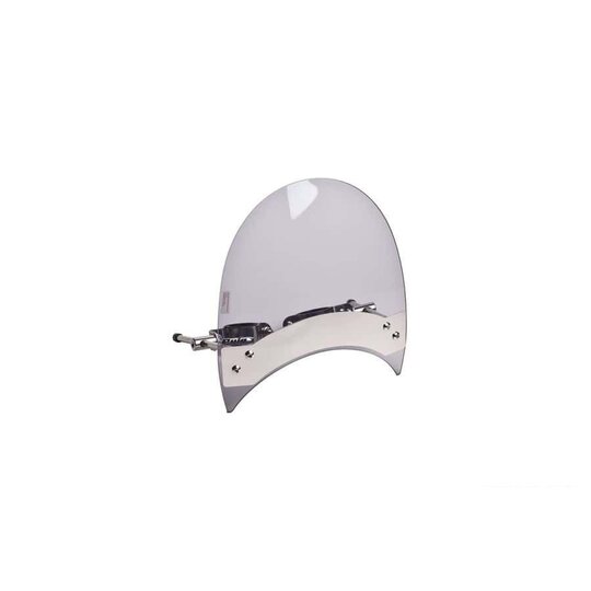 Plexi na motorku PUIG ROADSTER 5932H dymové univerzálne, upevnenie na riadidlách