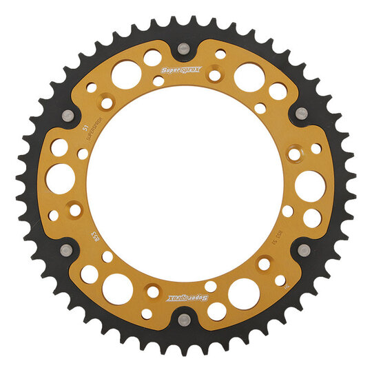 Reťazová rozeta SUPERSPROX STEALTH RST-853:51-GLD zlatá 51T, 520