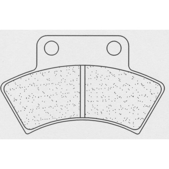 Brzdové obloženie CL BRAKES 2924 X59 (X55)