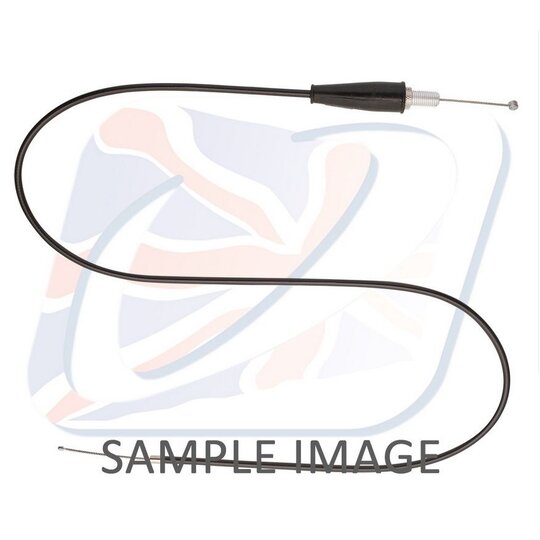 Lanko plynu Venhill Y01-4-029-BK s nízkym trením čierna