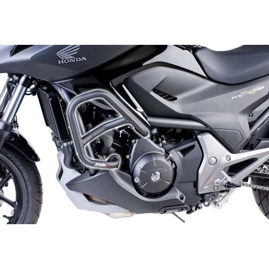 ochrana  motoru PUIG 6387N d 25mm čierna
