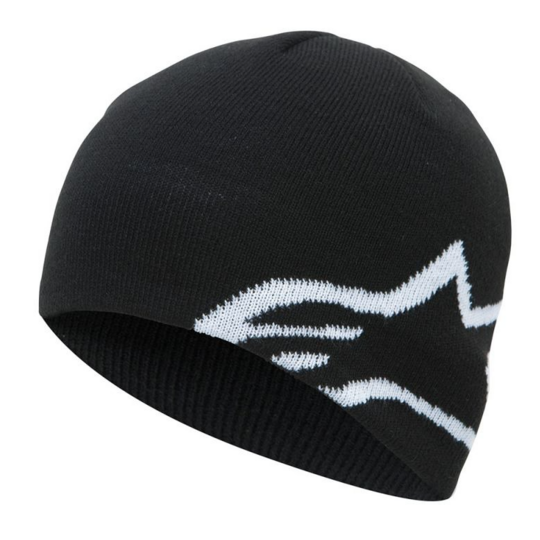 Alpinestars - čiapka corp shift beanie / black-white - beanie-alpine-corp-black-2