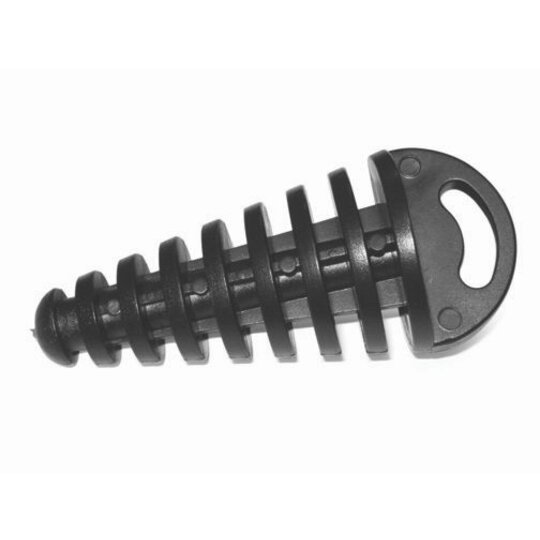 Zátka do výfuku POLISPORT 8434900001 2 zdvihy čierna