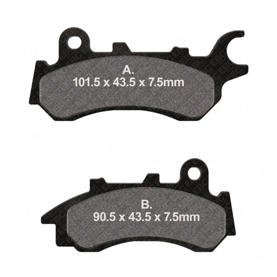 Brzdové obloženie EBC FA716