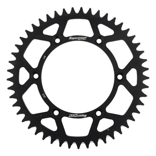 Rozeta  -hliník SUPERSPROX RAL-245:49-BLK čierna 49T, 520