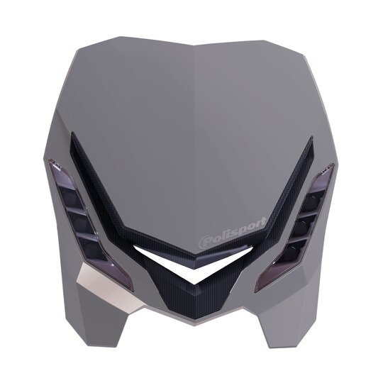 Svetlomety POLISPORT E-BLAZE Nardo sivá/čierna