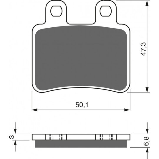 Brzdové obloženie GOLDFREN 211 AD