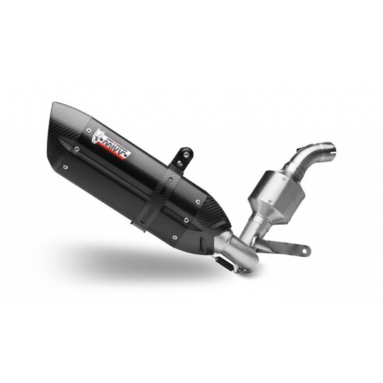 Výfuk kompletný 1x1 MIVV SUONO KT.009.L9 čierna oceľ