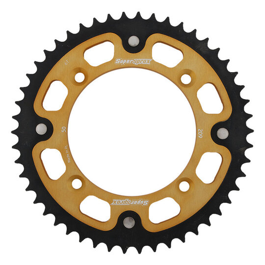 Reťazová rozeta SUPERSPROX STEALTH RST-209:50-GLD zlatá 50T, 420