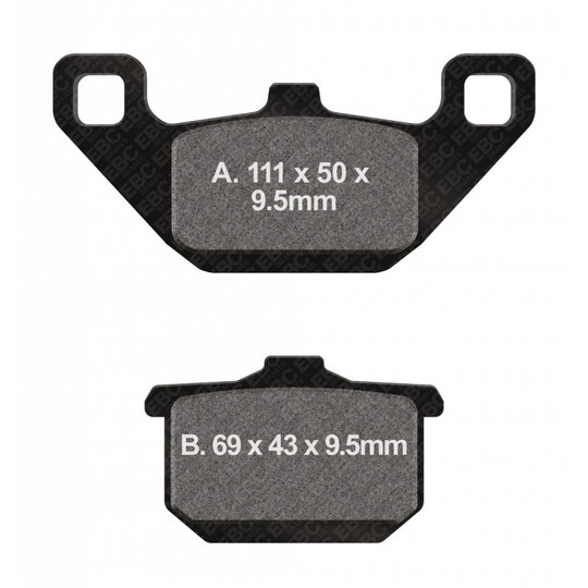 Brzdové obloženie EBC FA085HH