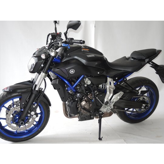 RDmoto padací rám - Yamaha MT07 čierny /CF58KD
