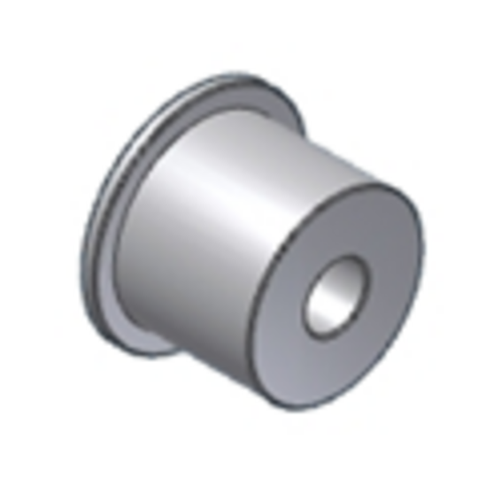 Kefovaný hliník MIVV 50.73.290.1 Ø30/24,5 hole Ø8,5 H21