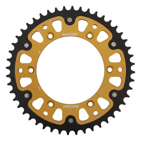 Reťazová rozeta SUPERSPROX STEALTH RST-244:48-GLD zlatá 48T, 520