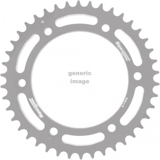 Rozeta  -hliník SUPERSPROX RAL-816:45-BLK čierna 45T, 530