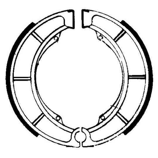 Brzdové čeľuste FERODO 225129081