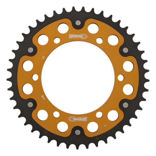 Reťazová rozeta SUPERSPROX STEALTH RST-498:45-GLD zlatá 45T, 525