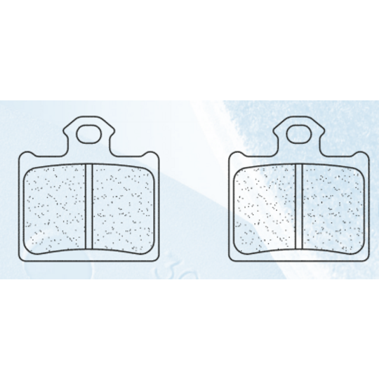 Brzdové obloženie CL BRAKES 1219 X59 (X55)