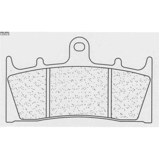 Brzdové obloženie CL BRAKES 2255 XBK5