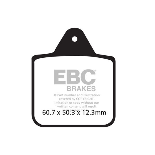 Brzdové obloženie EBC FA273R