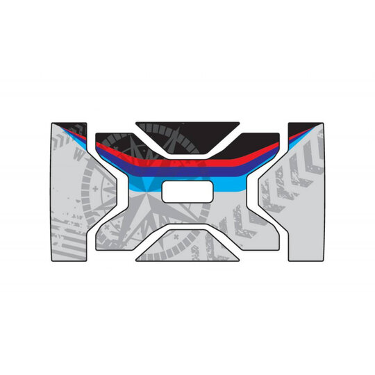 Súprava lepidiel PUIG 20227N čierna pre BMW kufre