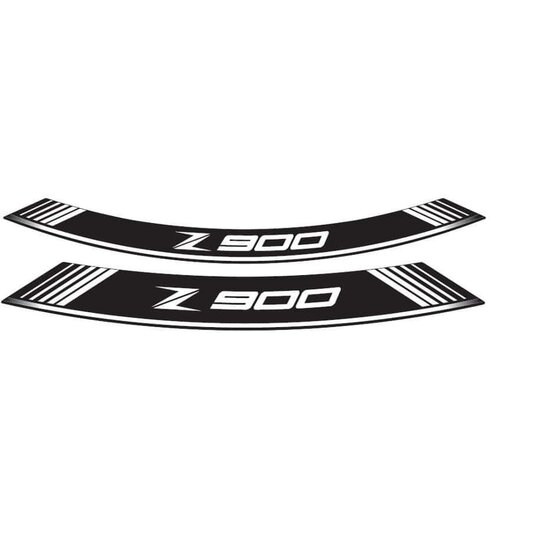 Linka na ráfik PUIG Z900 9291B biela linky na ráfik - sada 8ks