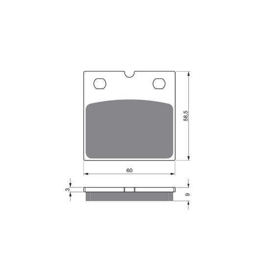 Brzdové obloženie GOLDFREN 197 S3