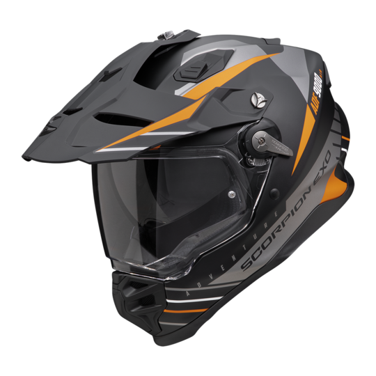 Scorpion prilba adf-9000 air - feat / matt black-orange - 184-472-304-04
