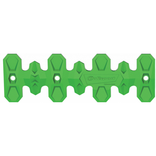 Ochrana výfukového potrubia POLISPORT ARMADILLO krátke zelená