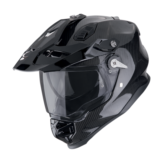 Scorpion prilba adf-9000 carbon air - solid  / black - 184-261-03-04